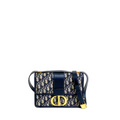 Dior Lou Leather Canvas Handbag
