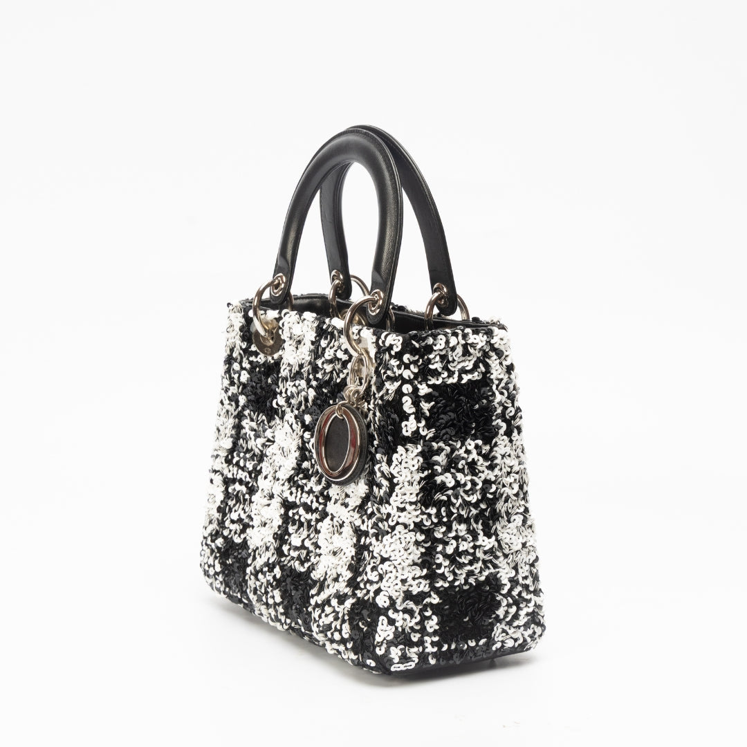 Dior Lady Dior Leather Handbag