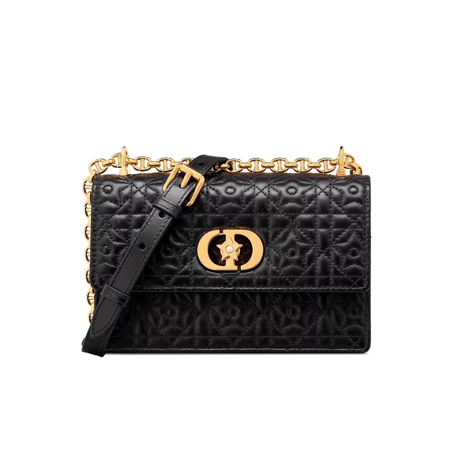 Dior Twist Chain Leather Handbag
