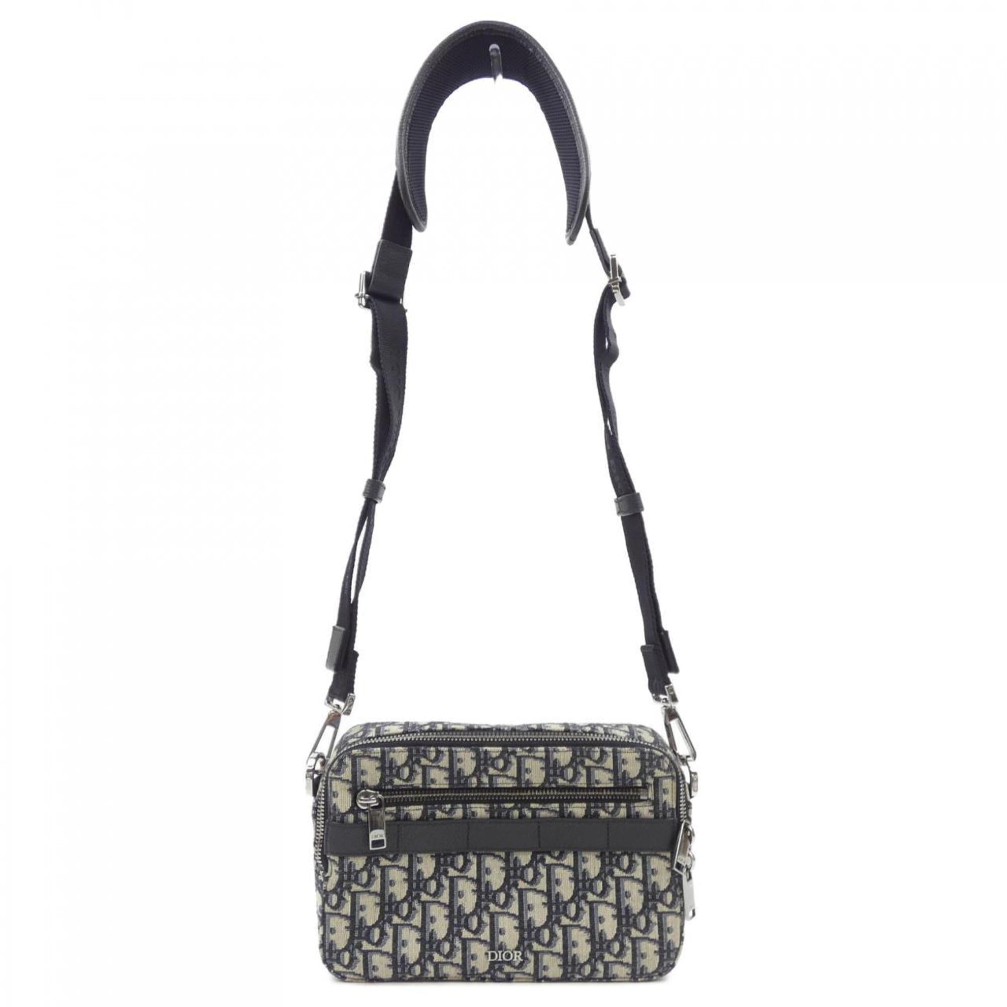 Christian Dior Beige Black Blue Handbag Style 2