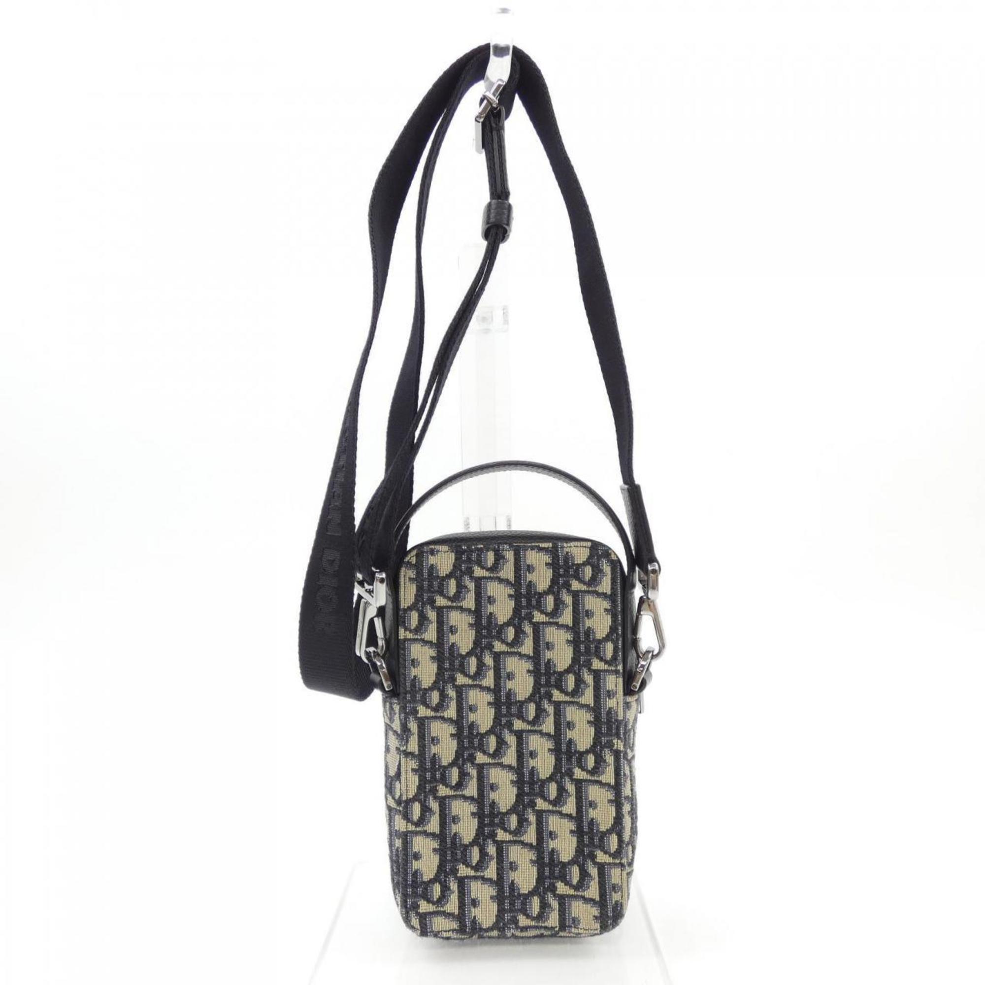 Christian Dior Beige Black Navy Handbag Style 3