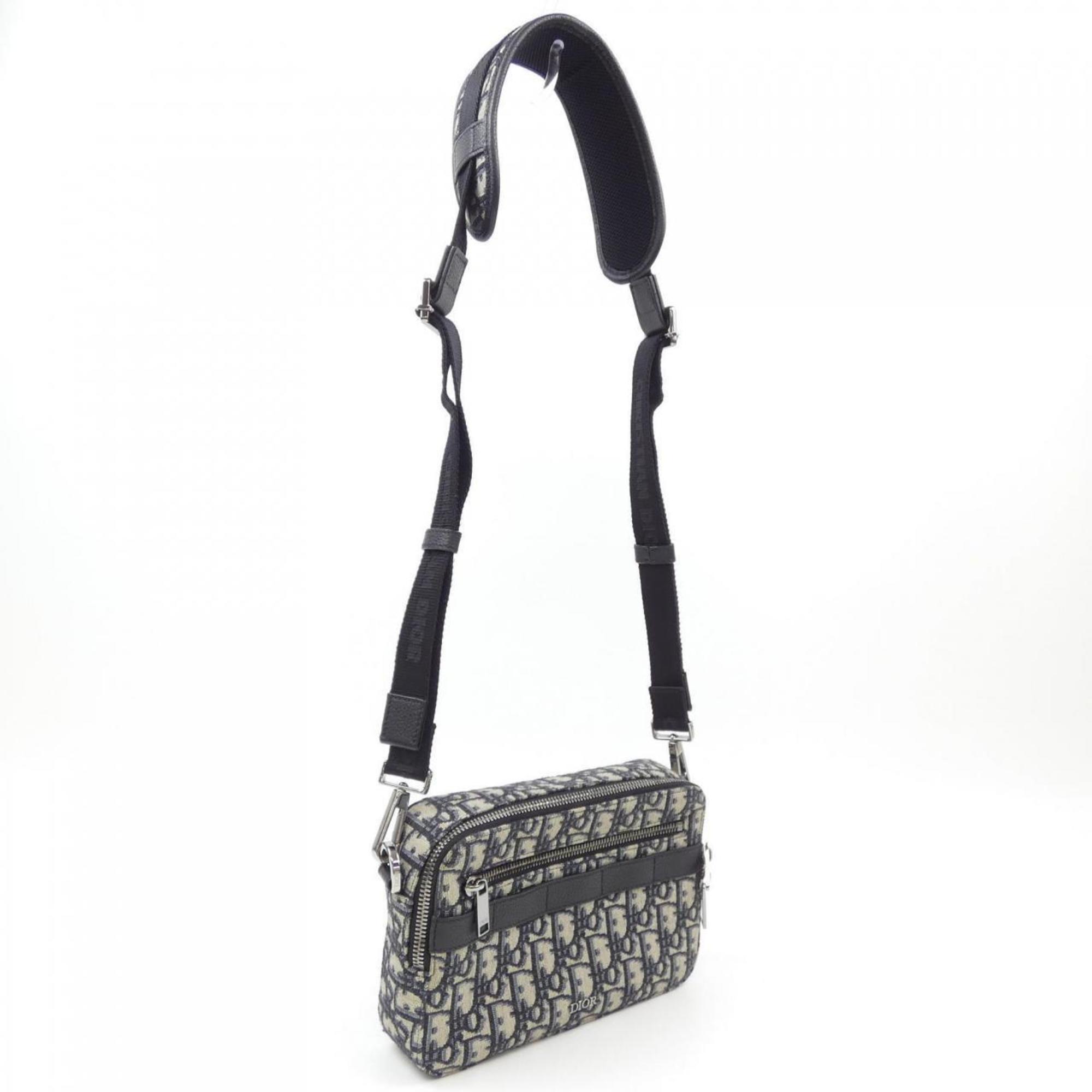 Christian Dior Beige Black Blue Handbag Style 2