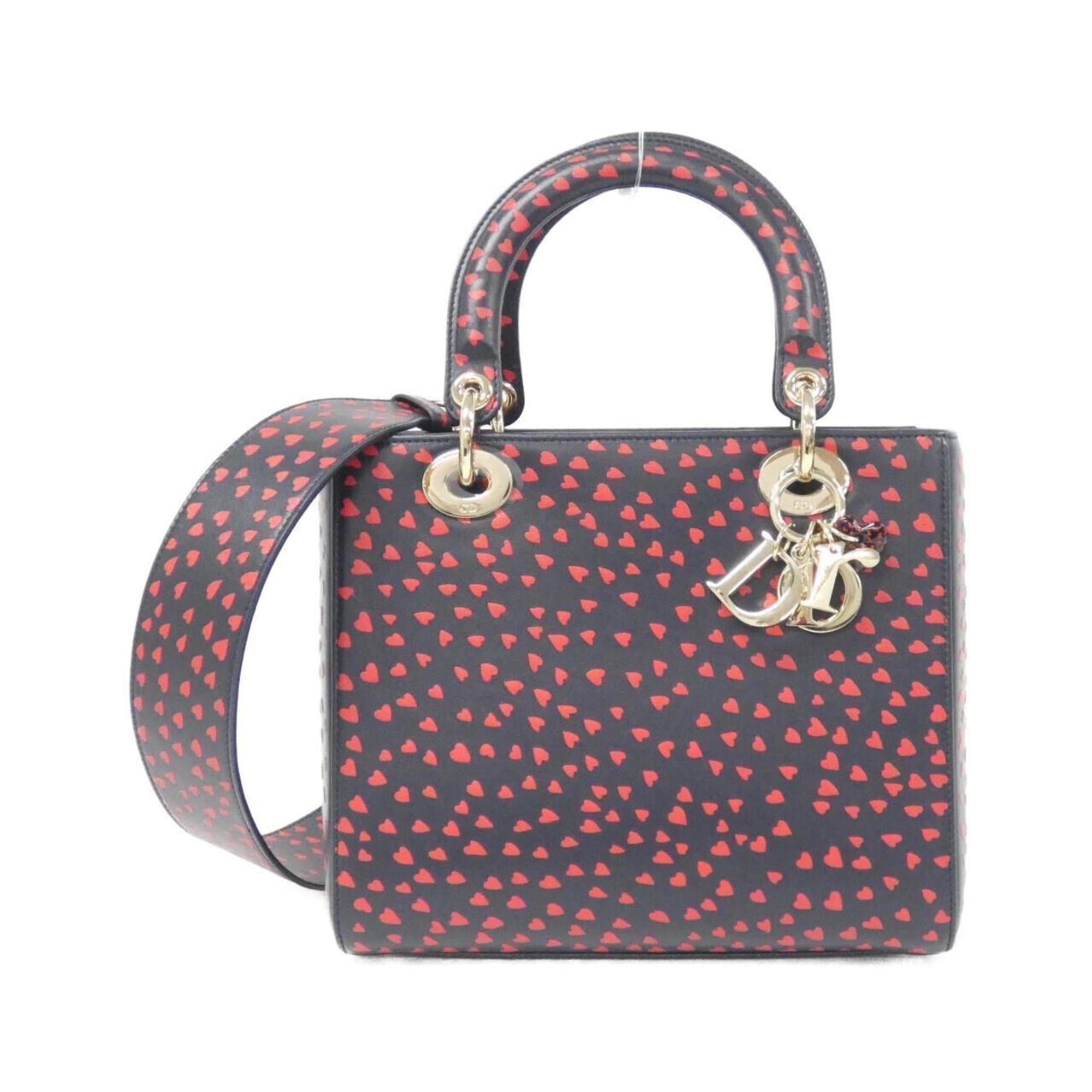 Christian Dior Blue Leather Handbag Style 2