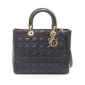 Christian Dior Black Leather Handbag Style 3