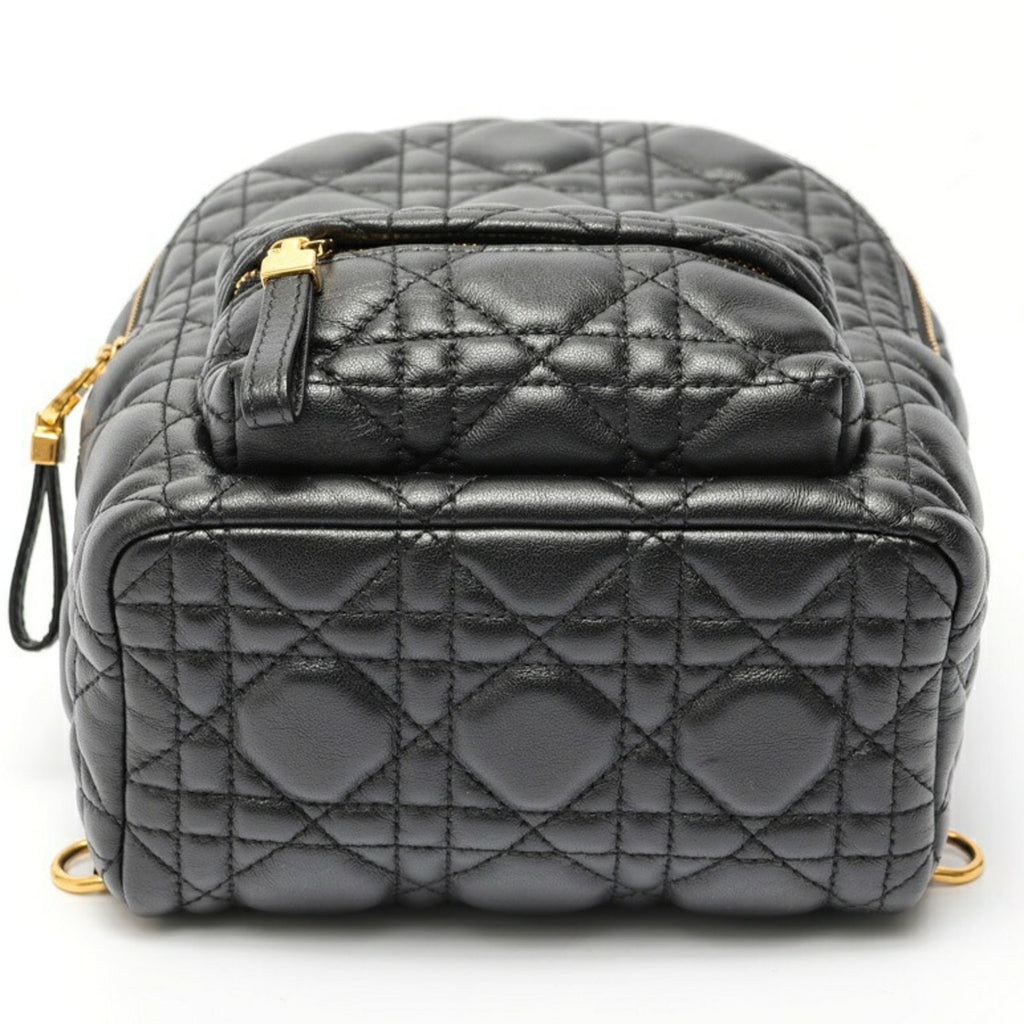 Christian Dior Black Leather Backpack Style 5