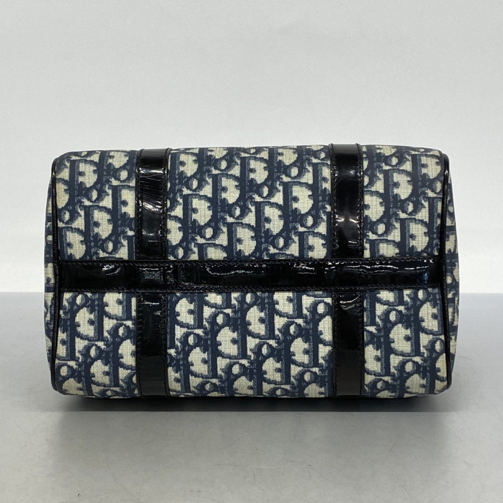 Christian Dior Navy Pvc Handbag