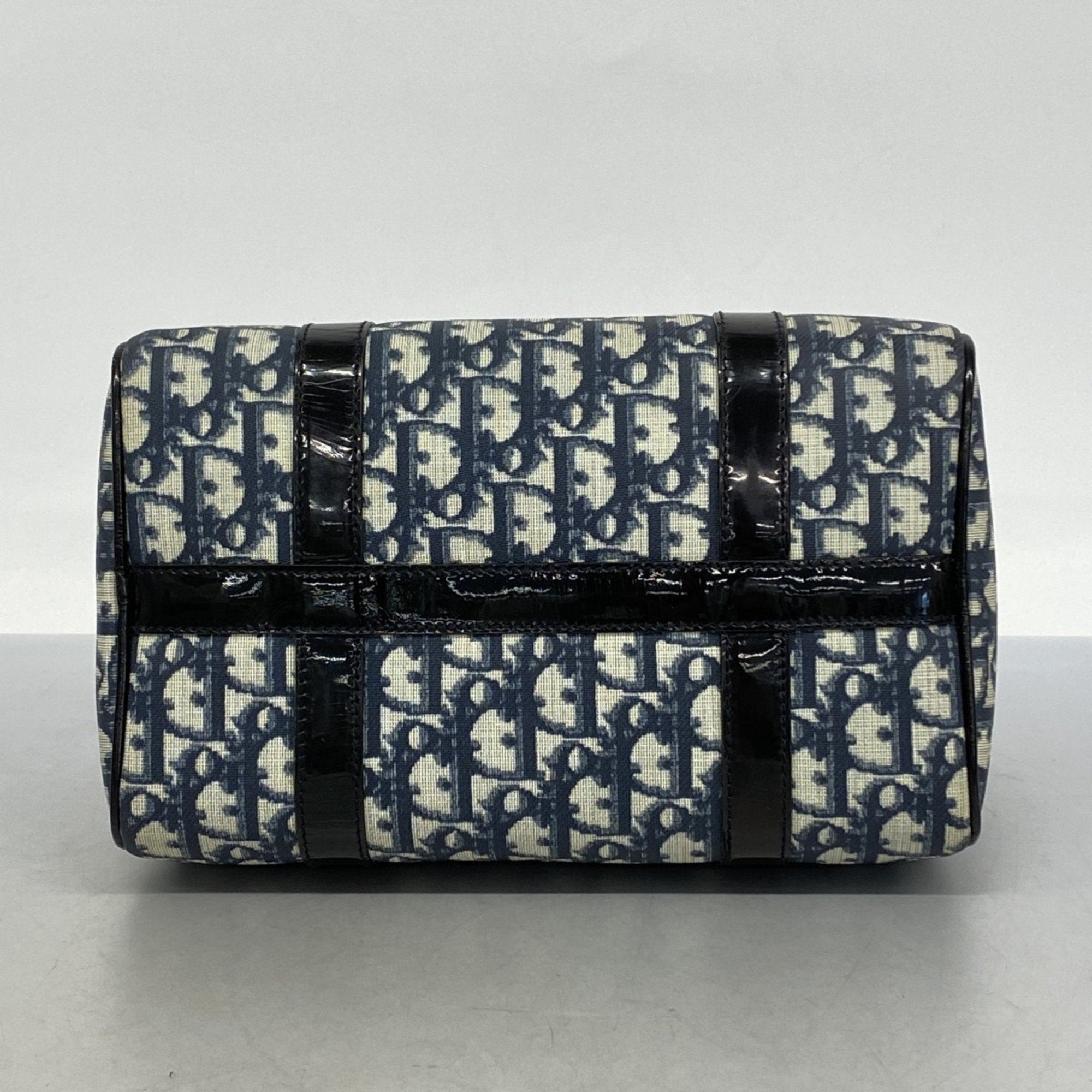 Christian Dior Navy Pvc Handbag