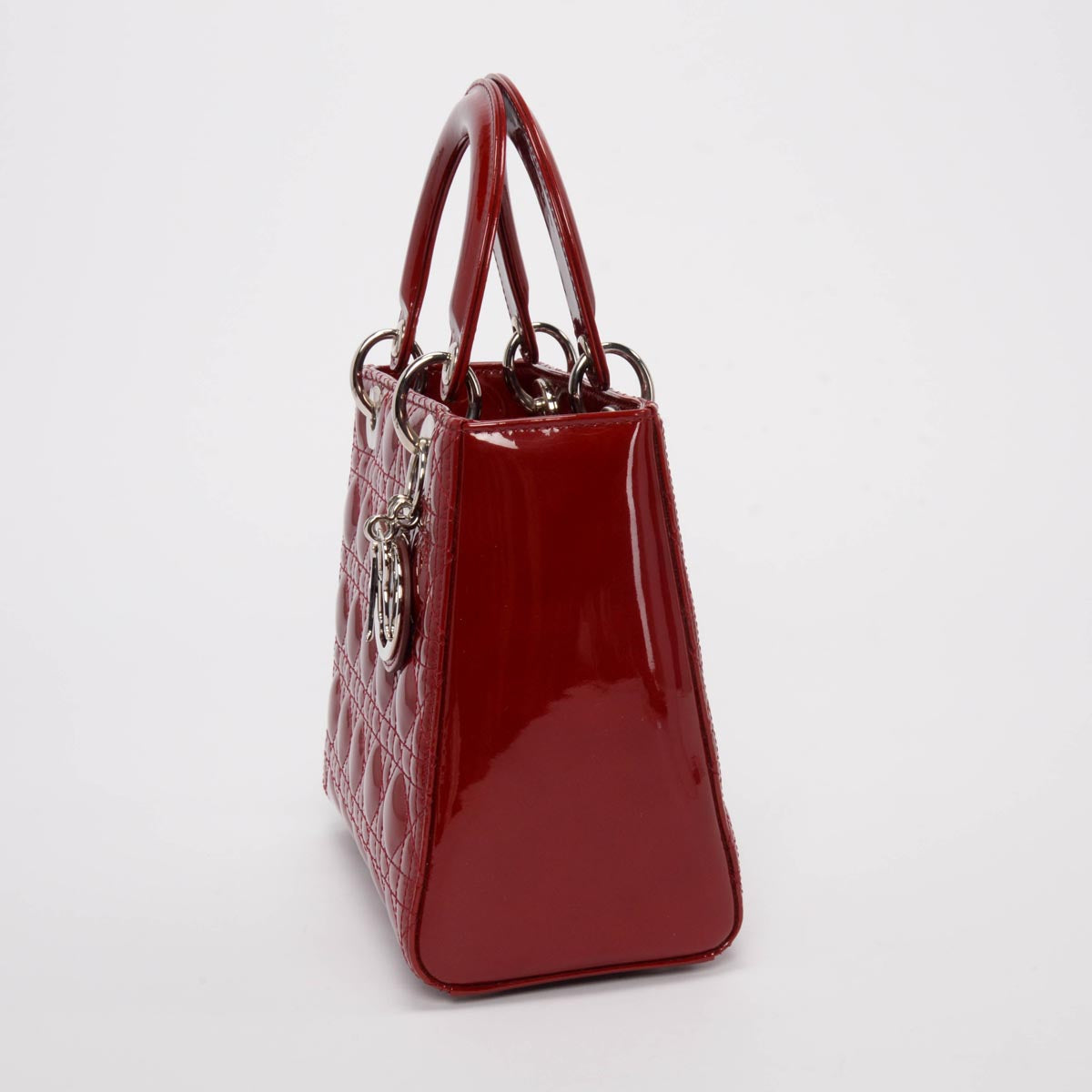 Dior Lady Dior Lou Leather Handbag
