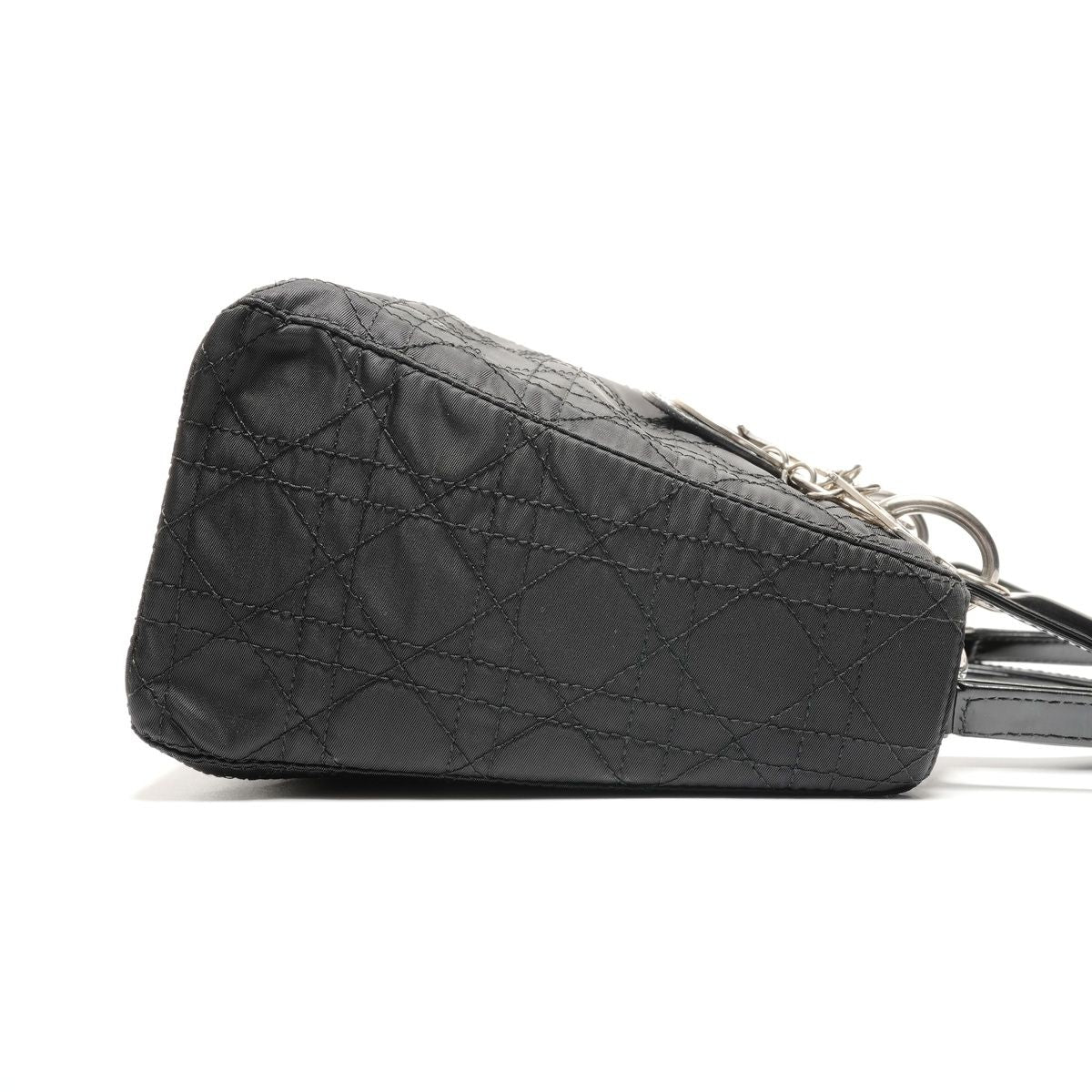 Dior Handbag Cannage Nylon 2-Way