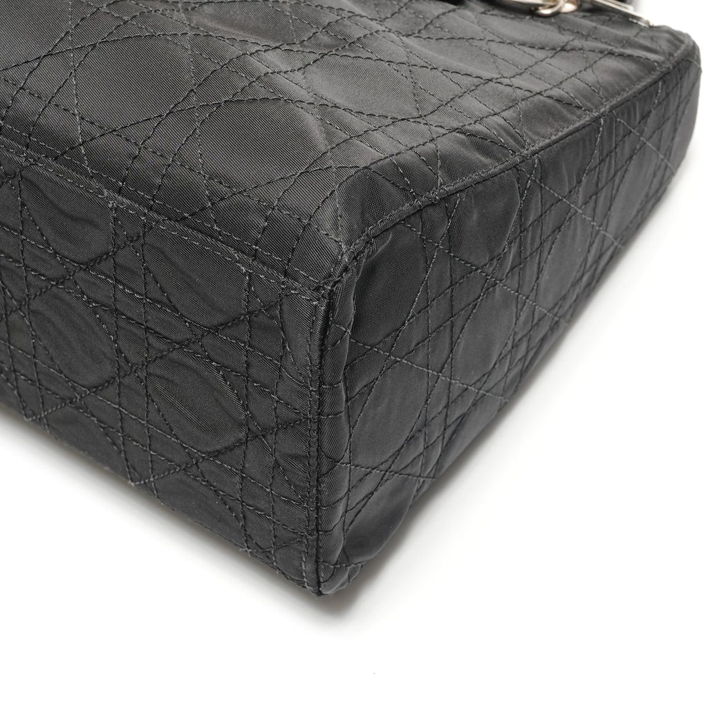 Dior Handbag Cannage Nylon 2-Way