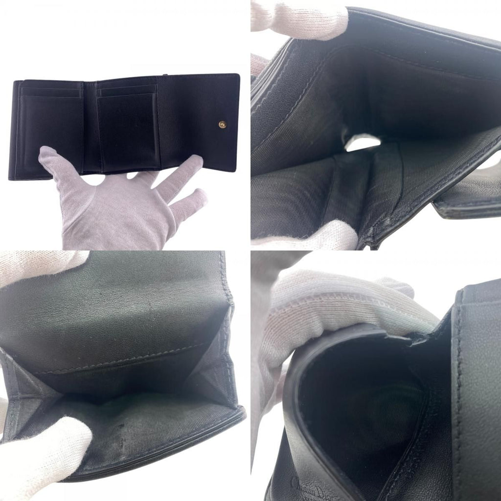Dior Compact Wallet Lady Trifold Handbag