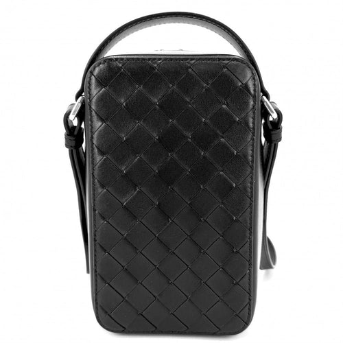 Bottega Veneta 2-Way Intrecciato Getaway Phone Pouch Mini Handbag