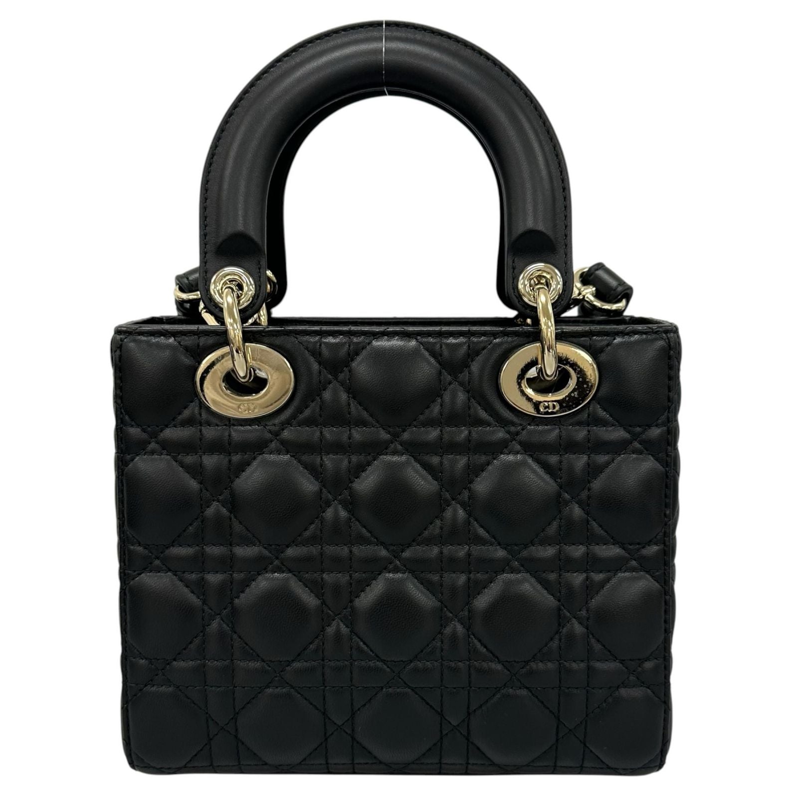 Dior Handbag Lady Black 2-Way