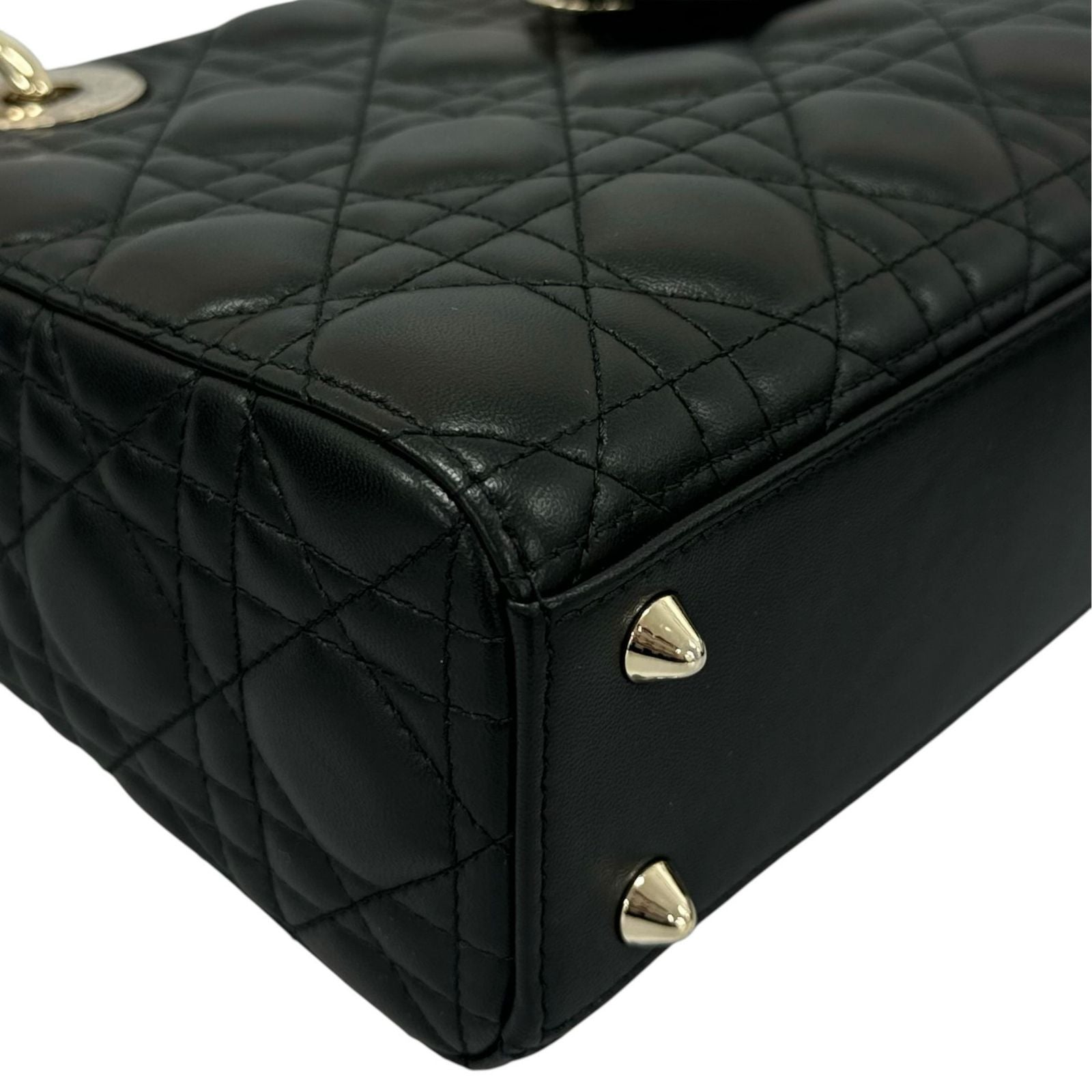 Dior Handbag Lady Black 2-Way