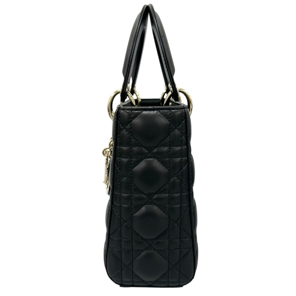 Dior Handbag Lady Black 2-Way