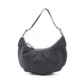 Dior Shoulder Bag Black Canvas Leather Trotter