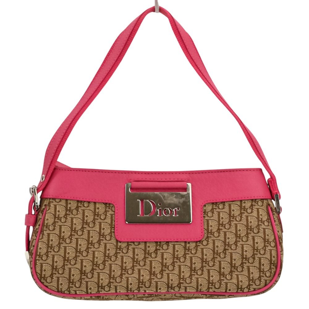 Dior Trotter Street Chic Handbag Beige Pink