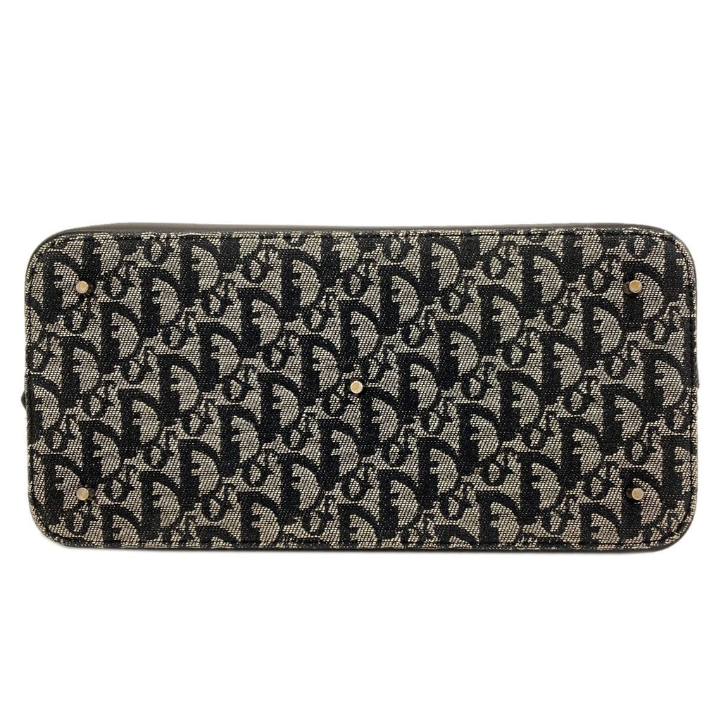 Dior Trotter Pattern Handbag Canvas