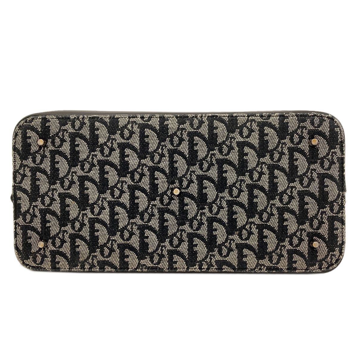 Dior Trotter Pattern Handbag Canvas