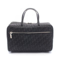 Dior Handbag Street Chic Trotter Black Canvas Leather