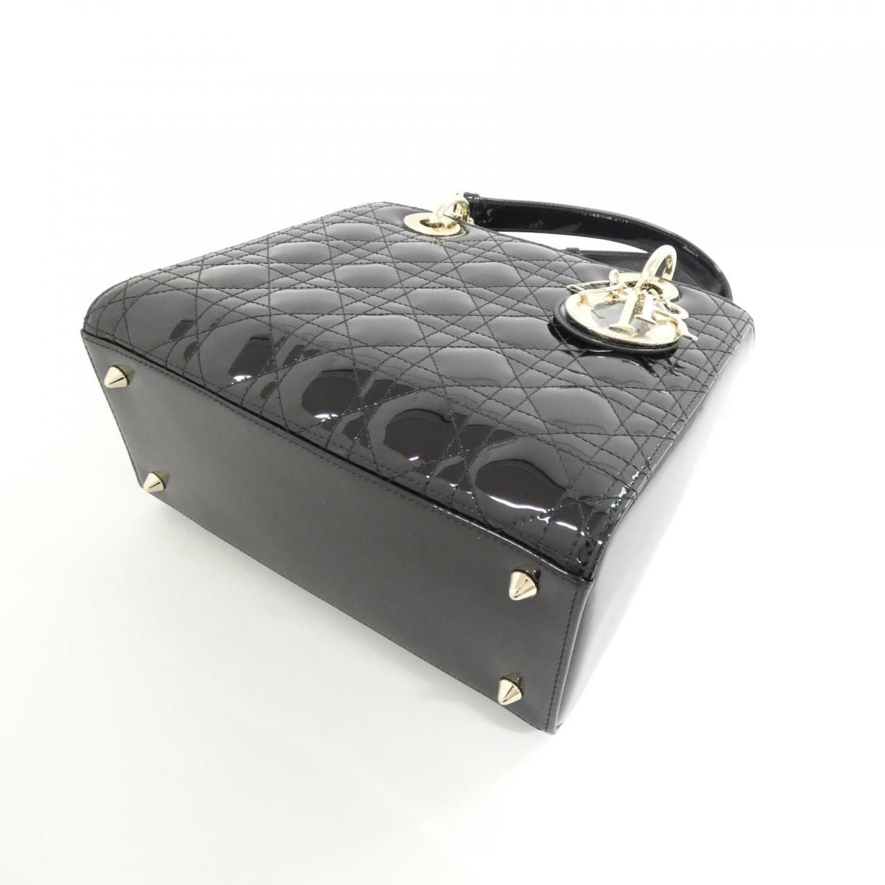 Dior Lady Bag Handbag Black