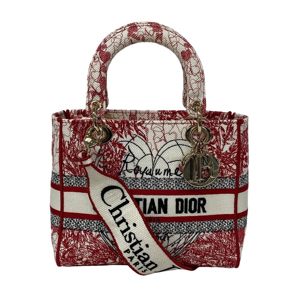 Dior Light 2-Way Handbag Canvas