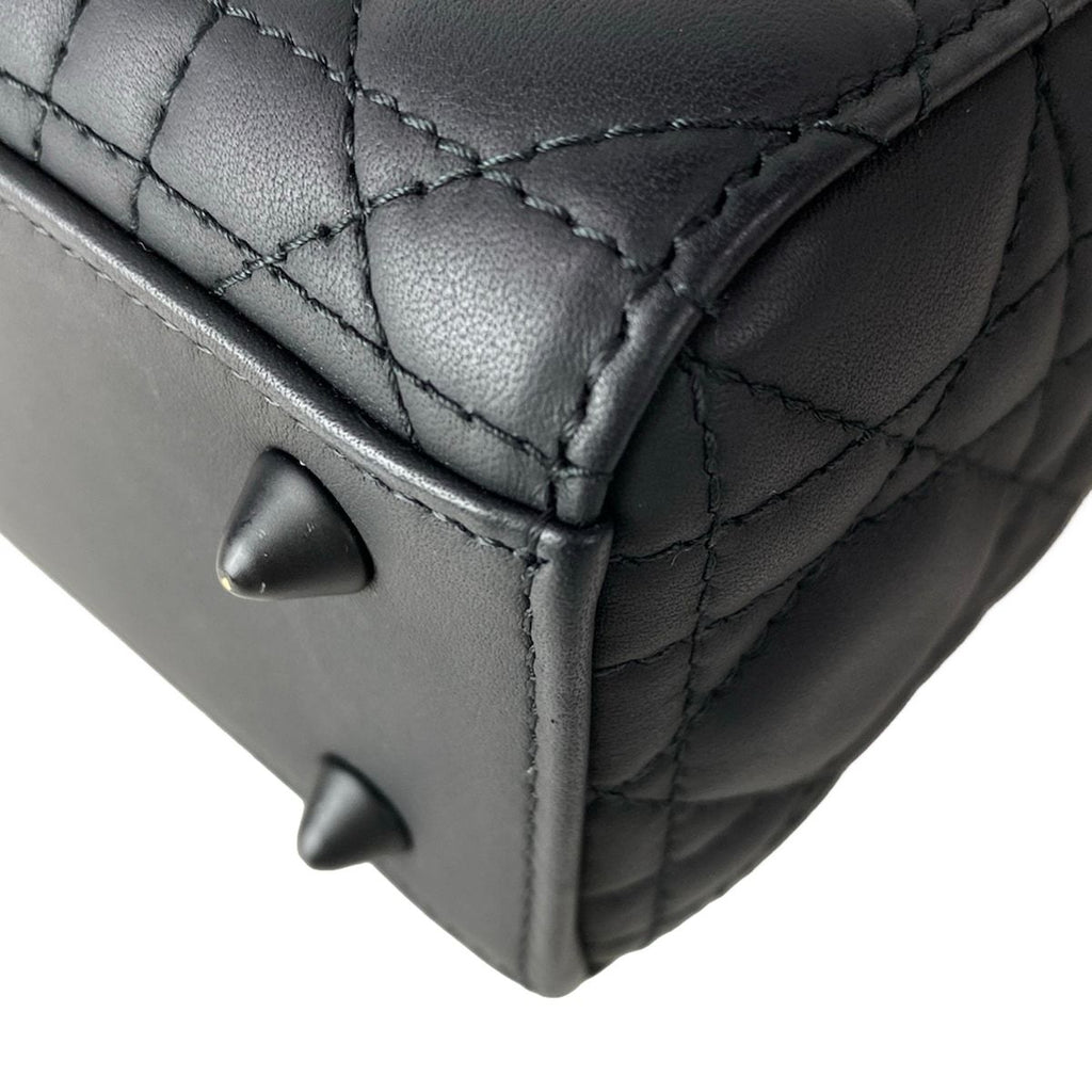 Dior Handbag Lady MY Abcdior Bag Small Black