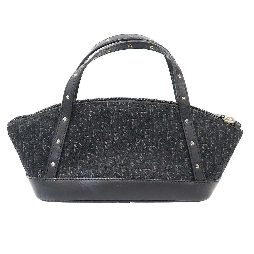 Dior Trotter Canvas Mini Handbag Pouch Black