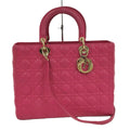 Dior Lady Dior Large Cannage 2-Way Handbag