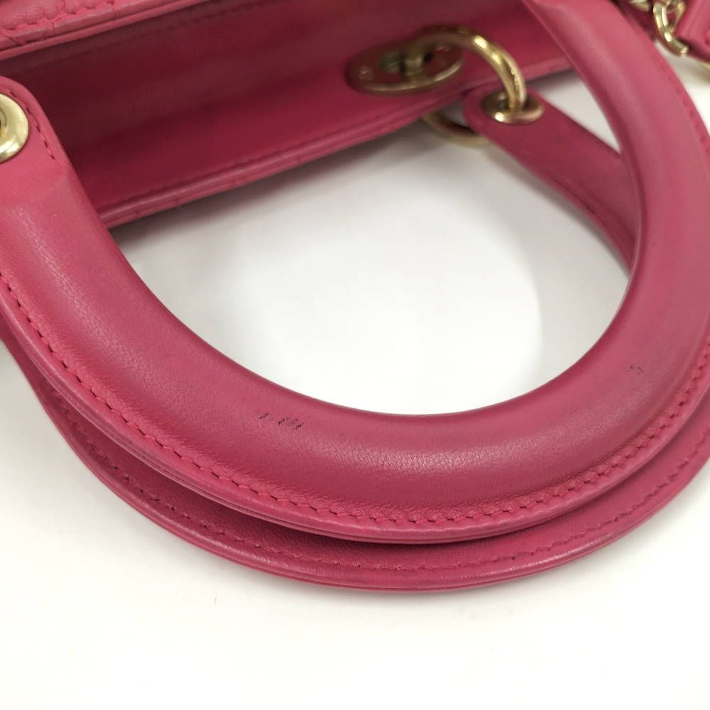 Dior Lady Dior Large Cannage 2-Way Handbag