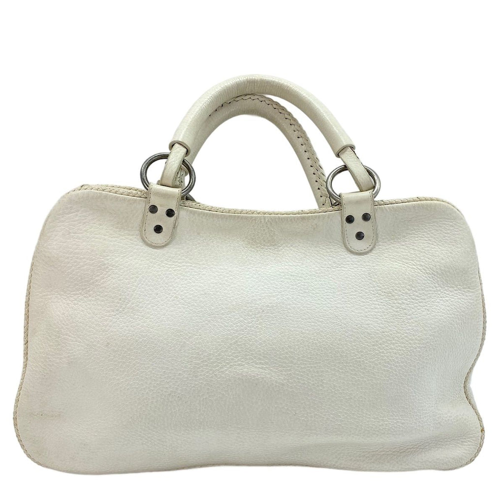 Dior Handbag Gaucho White