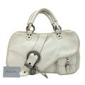 Dior Handbag Gaucho White