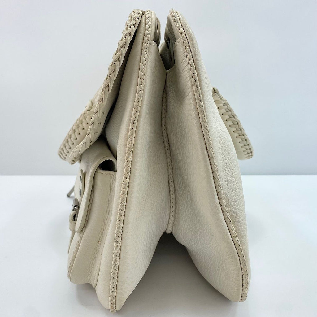 Dior Handbag Gaucho White