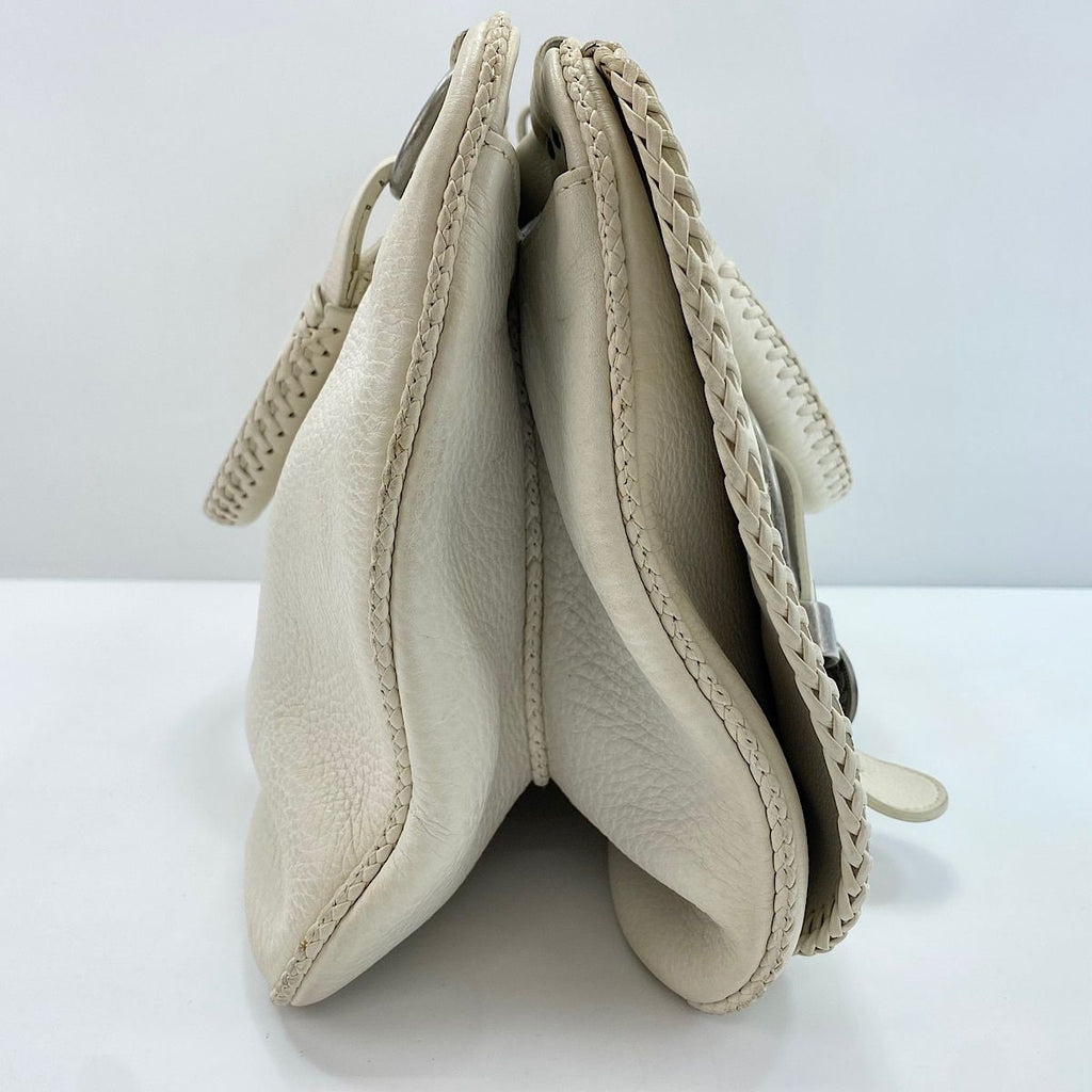 Dior Handbag Gaucho White