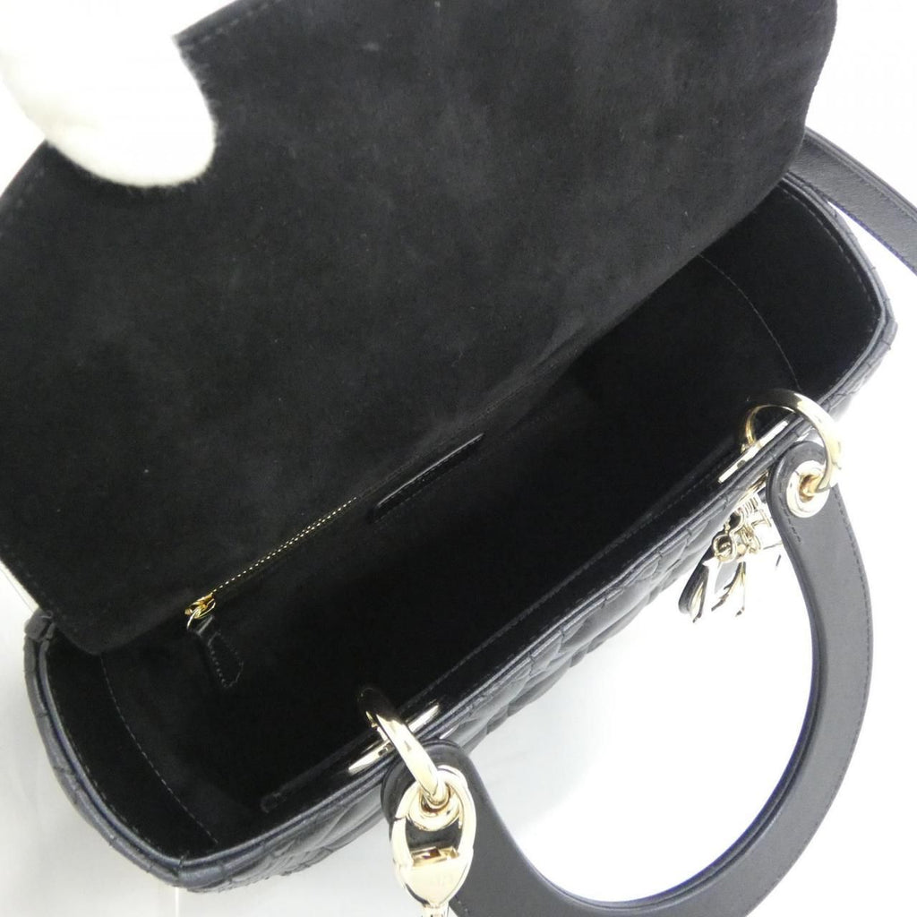 Dior Lady Bag Handbag Black
