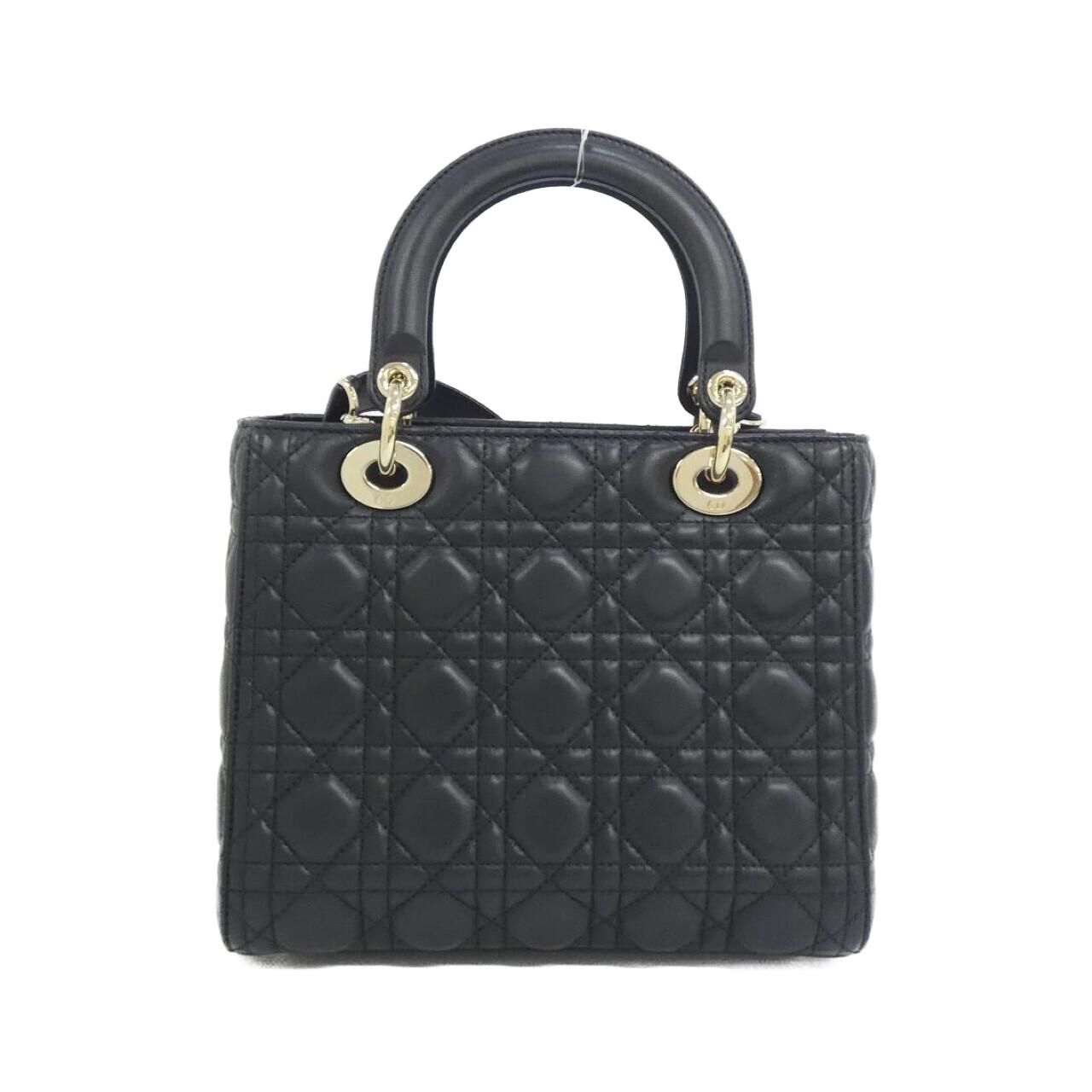 Dior Lady Bag Handbag Black