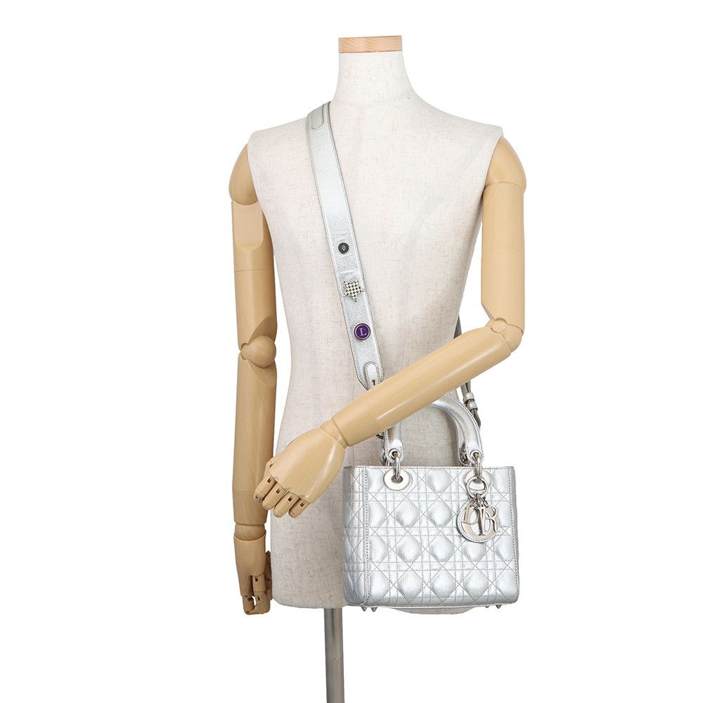 Dior Handbag Cannage My Abc Lady Dior Small 2-Way
