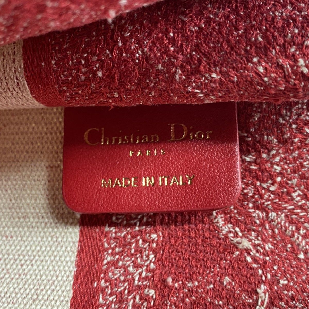 Dior Handbag Book Tote Mini Canvas Pink