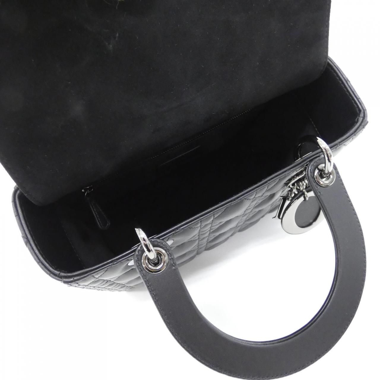 Dior Lady Bag Handbag Black