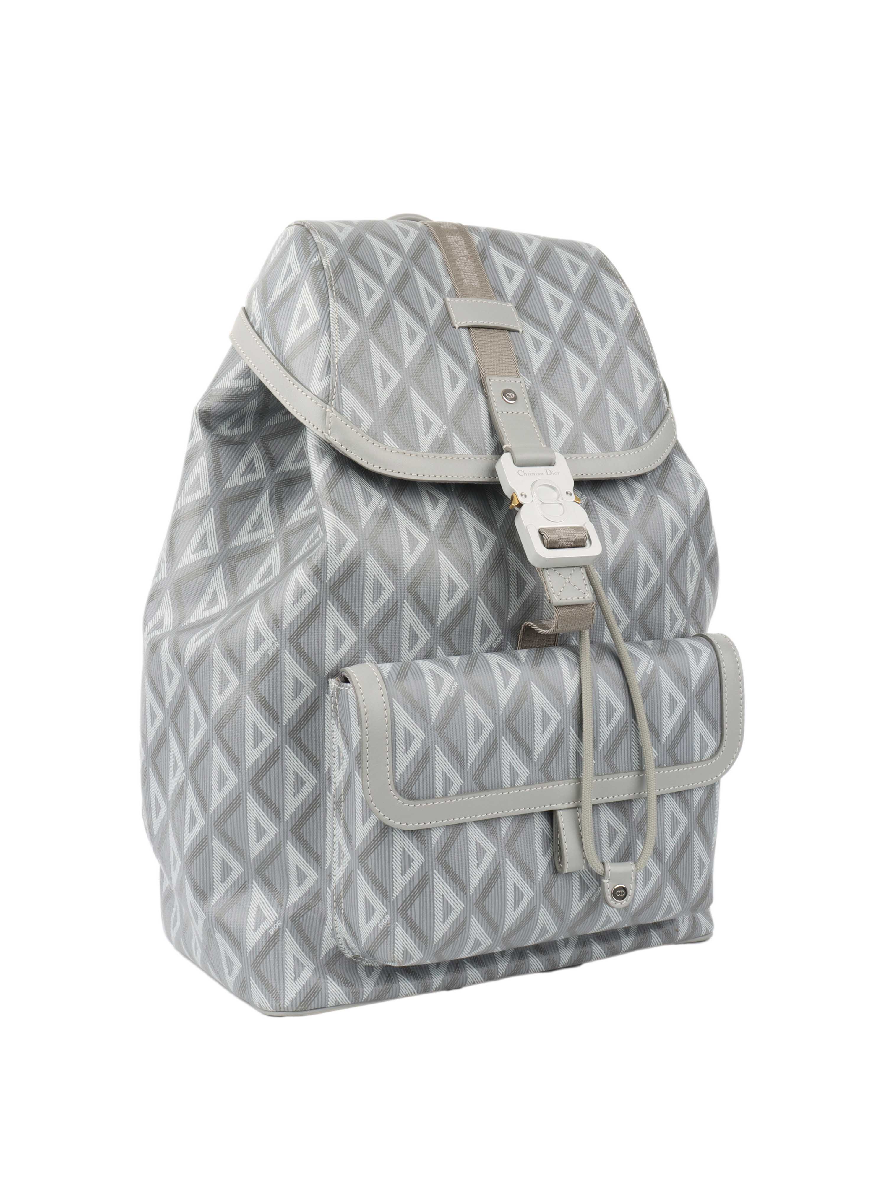 Dior Silver 'Hit The Road' Backpack