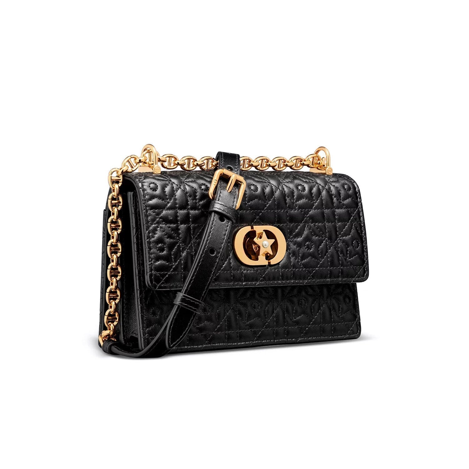 Dior Twist Chain Leather Handbag