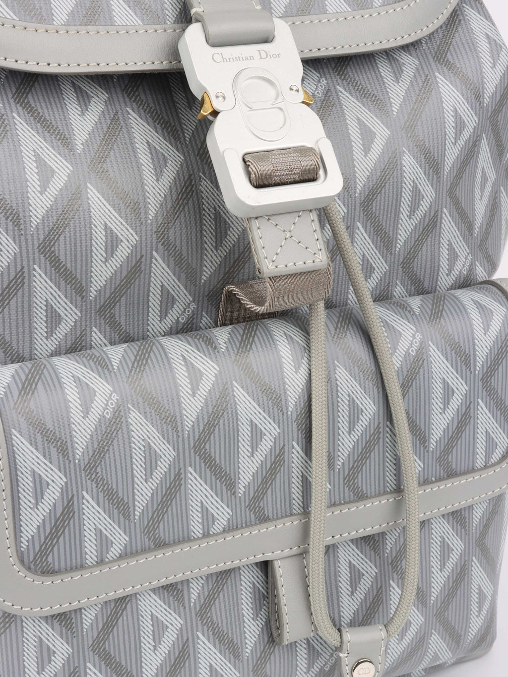 Dior Silver 'Hit The Road' Backpack