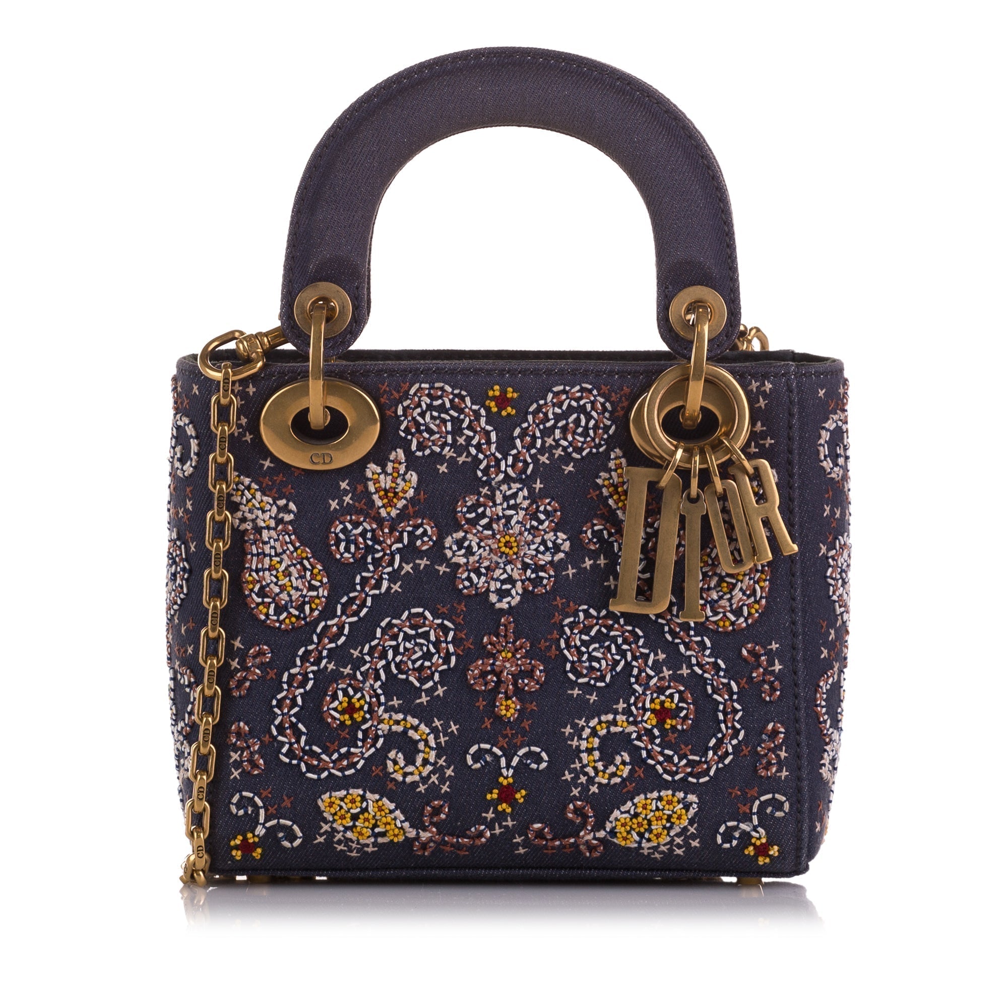 Dior Lady Dior Chain Mini Handbag