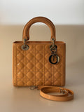 Christian Dior Lady Dior Bag Medium Light Beige