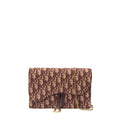 Dior Pochette Leather Canvas Handbag