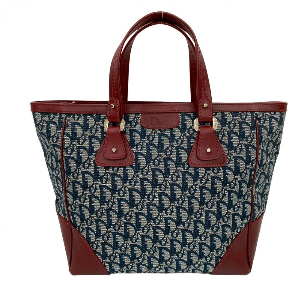 Dior Handbag canvas wine-red