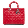Dior Lady Dior Leather Handbag