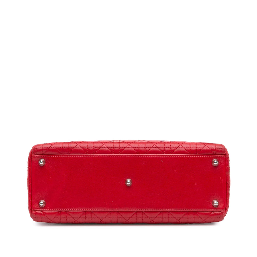 Dior Lady Dior Leather Handbag