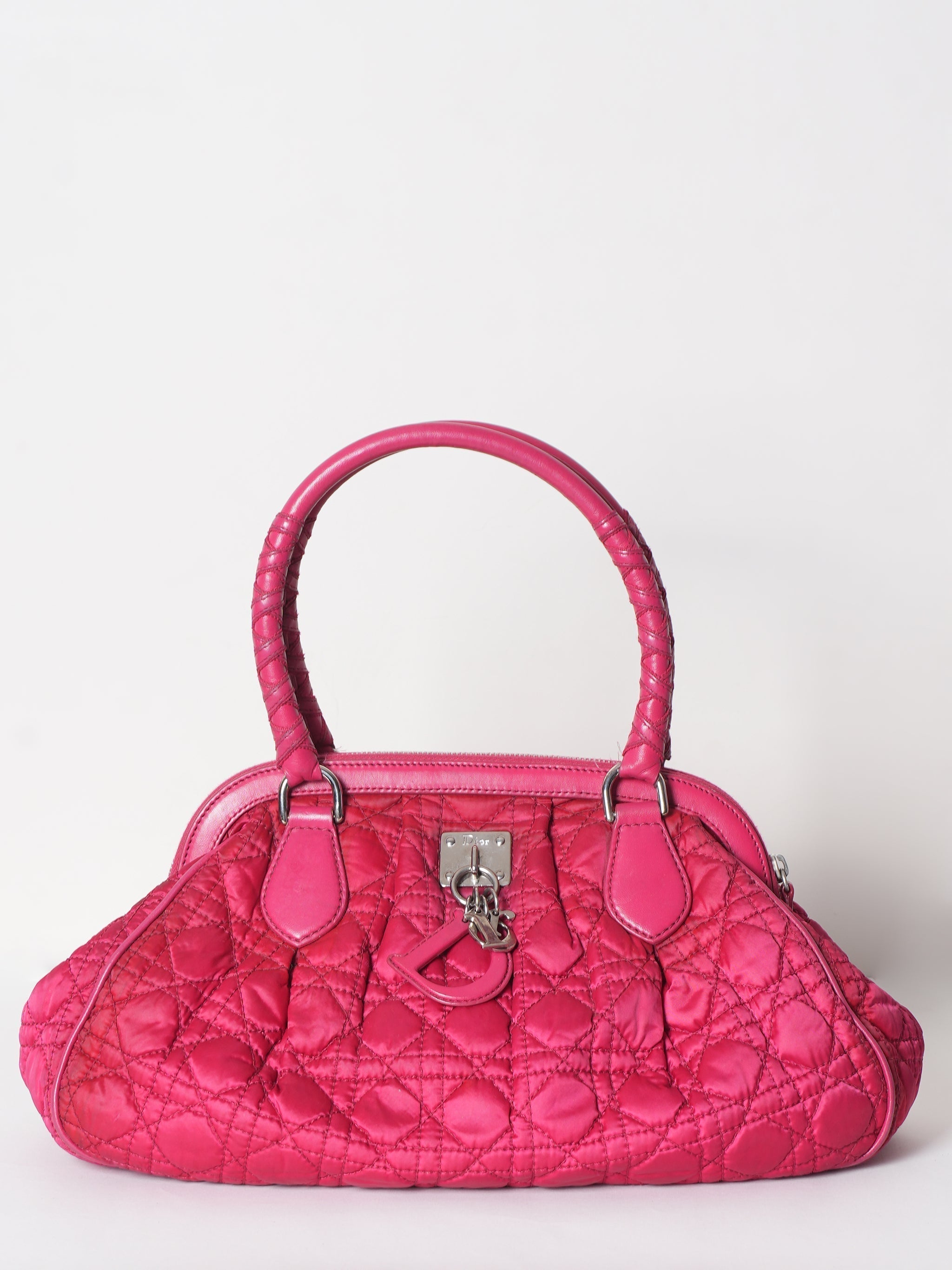 Dior Luxury Leather Handbag Red