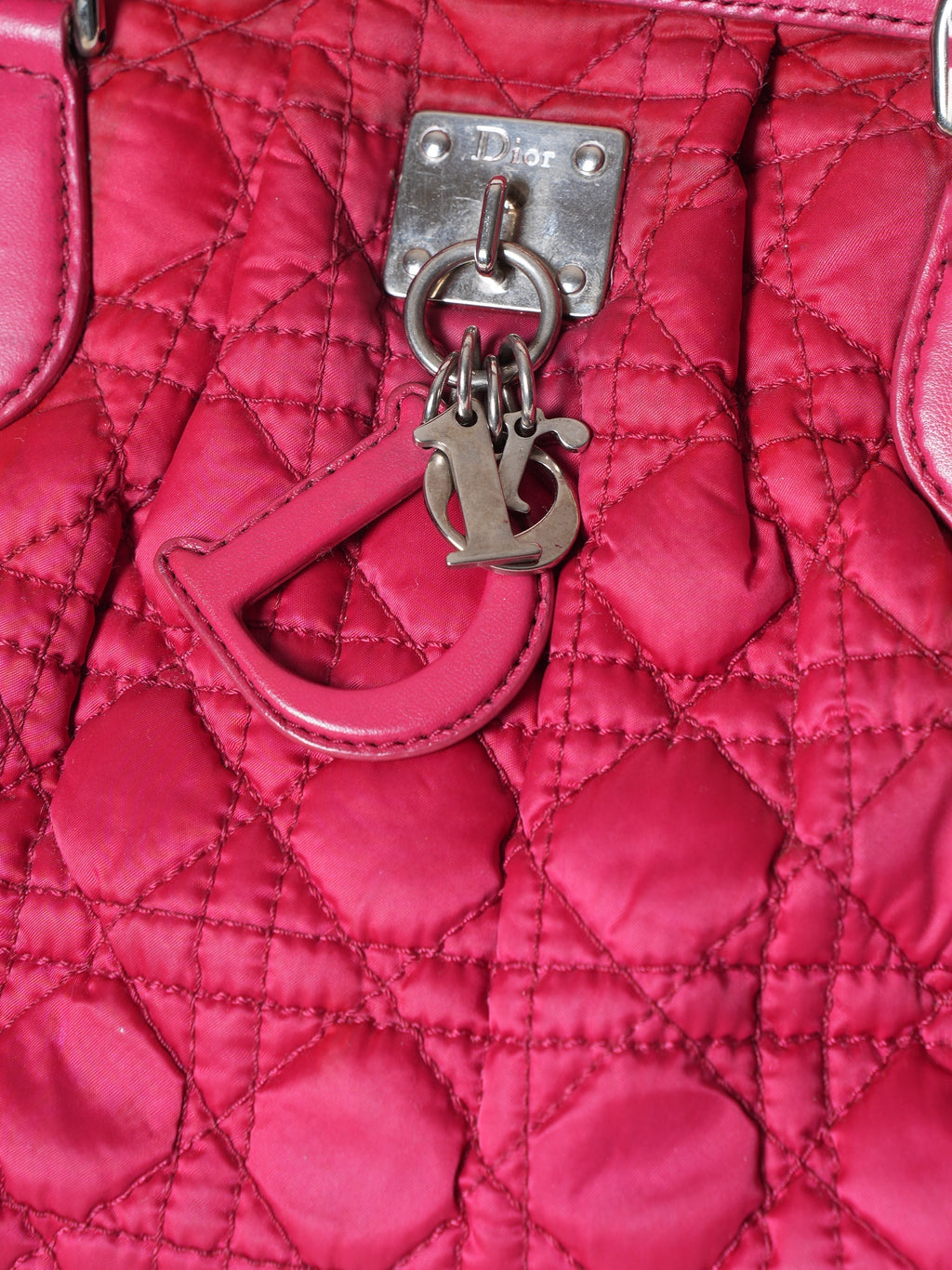 Dior Luxury Leather Handbag Red